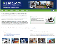 Tablet Screenshot of ener-gard.com